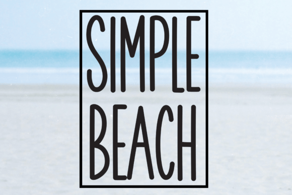 simple-beach-font