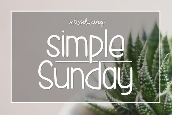 simple-sunday-font