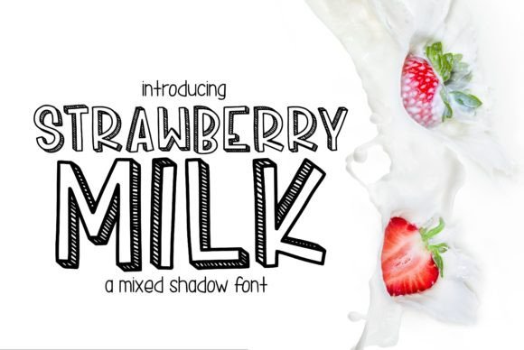 strawberry-milk-font
