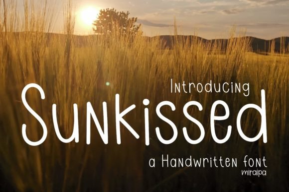 sunkissed-font