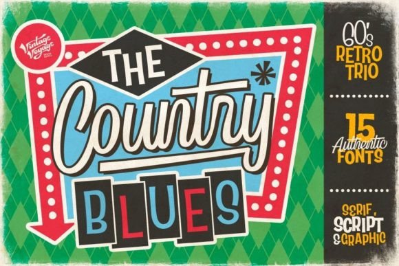 the-country-blues-font