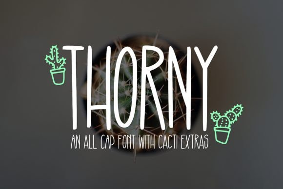 thorny-font