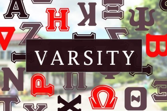 varsity-font