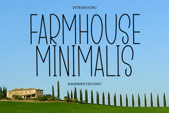 farmhouse-minimalis-font