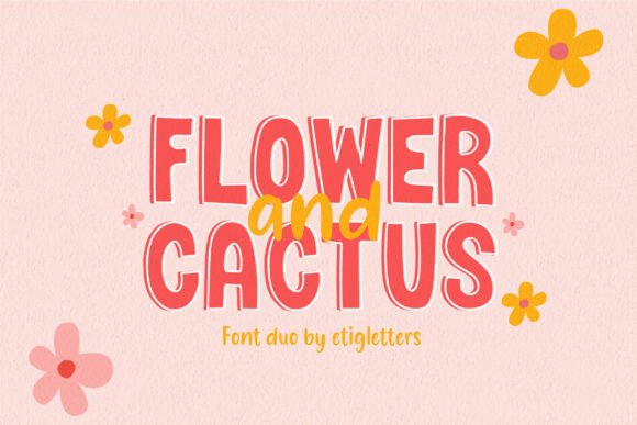 flower-and-cactus-duo-font