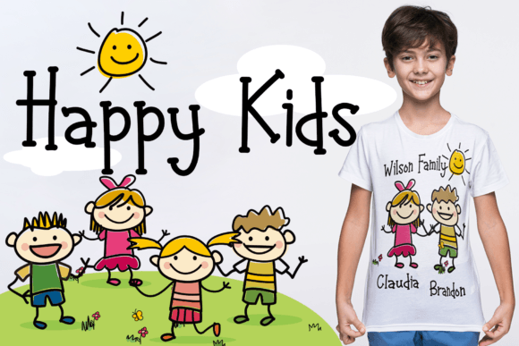 happy-kids-font