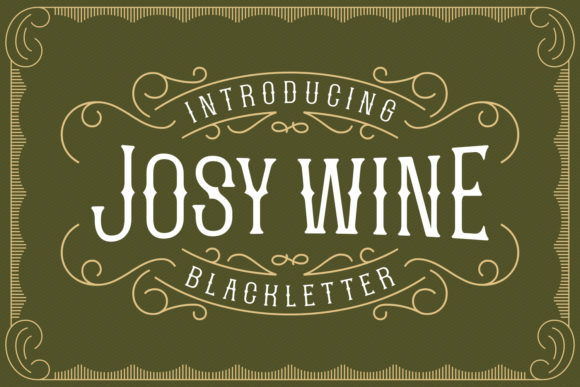 josy-wine-font