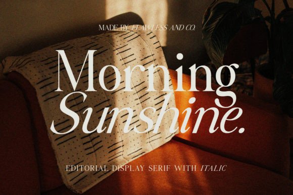 morning-sunshine-font