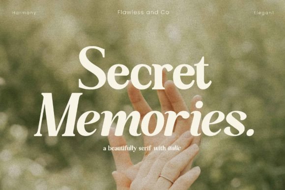 secret-memories-font