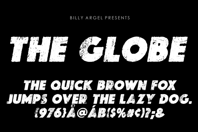the-globe-font