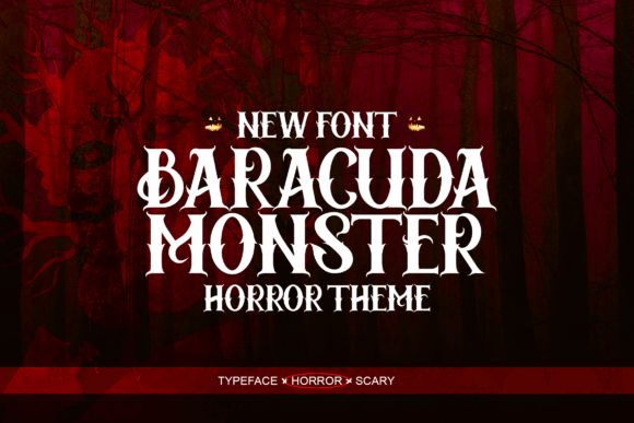 baracuda-monster-font