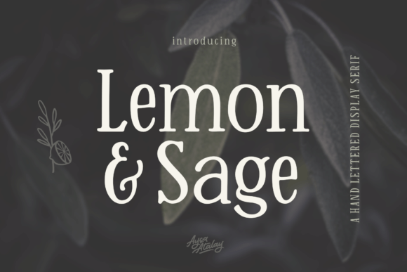 lemon-and-sage-font