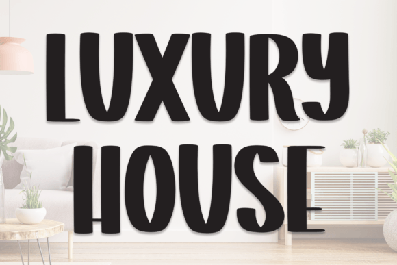 luxury-house-font