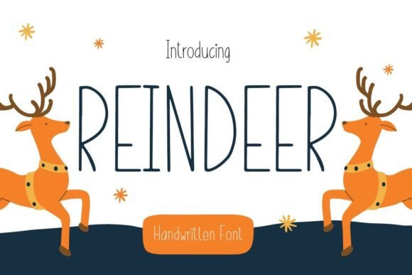 reindeer-font