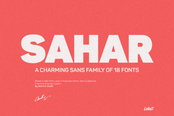 sahar-font