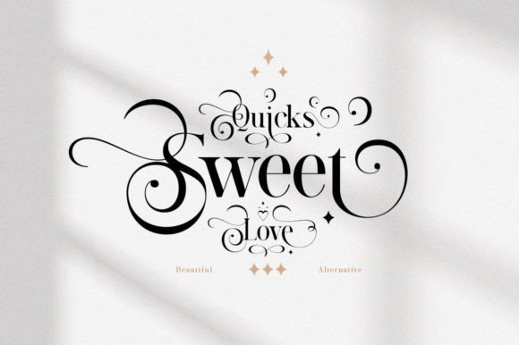 quicks-sweet-love-font