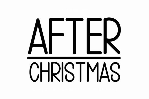 after-christmas-font
