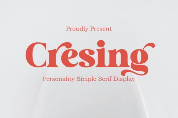 cresing-font