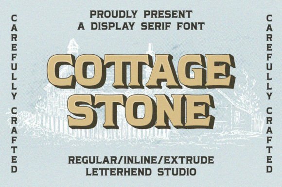 cottage-stone-font