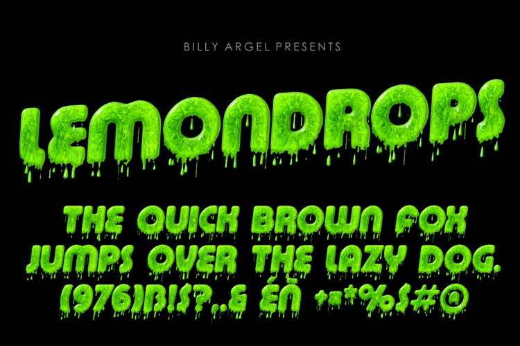 lemondrops-font