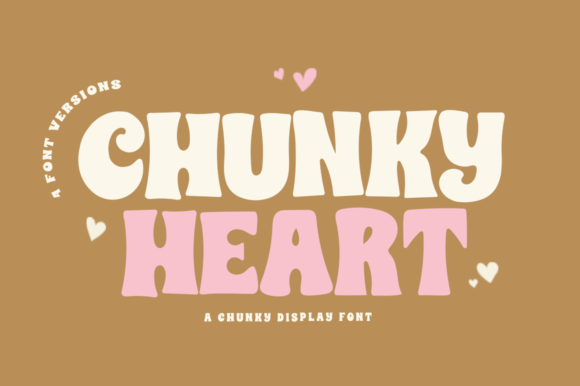 chunky-heart-font