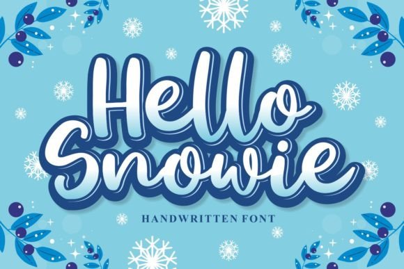 hello-snowie-font