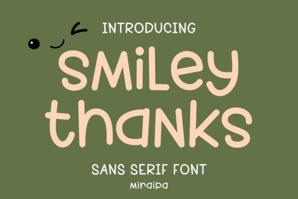 smiley-thanks-font