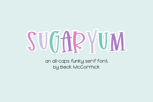 sugaryum-font