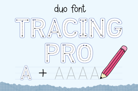 tracing-pro-font