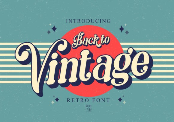 back-to-vintage-font