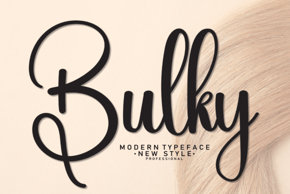 bulky-font