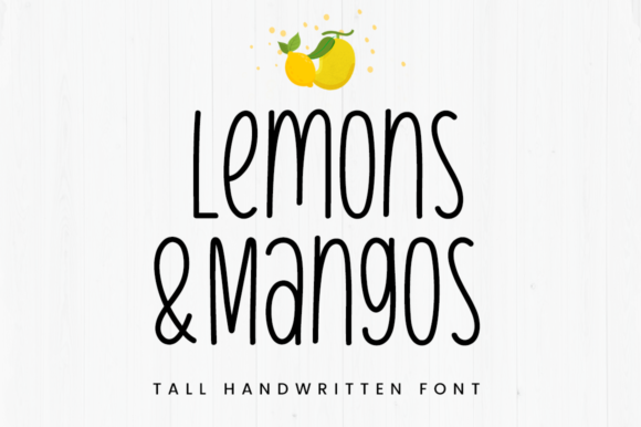 lemons-mangos-font