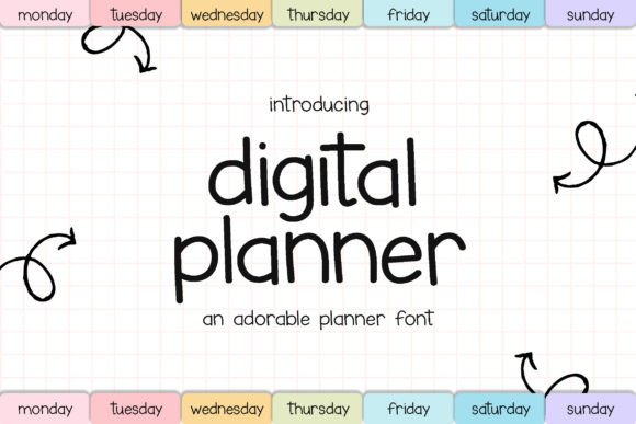 digital-planner-font