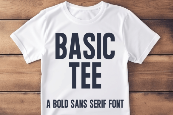 basic-tee-font