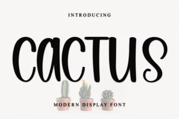 cactus-font