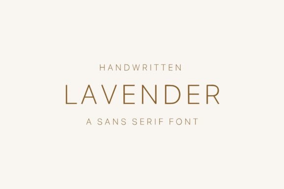 lavender-font