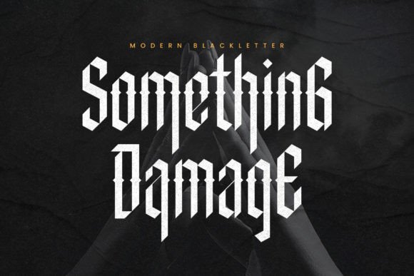 something-damage-font