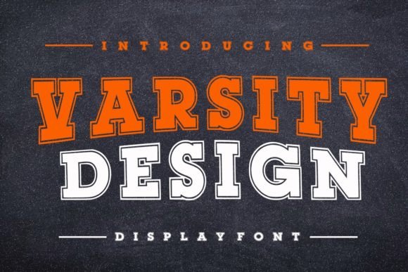 varsity-design-font