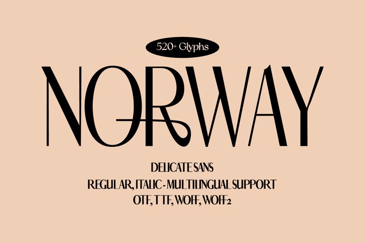 norway-font