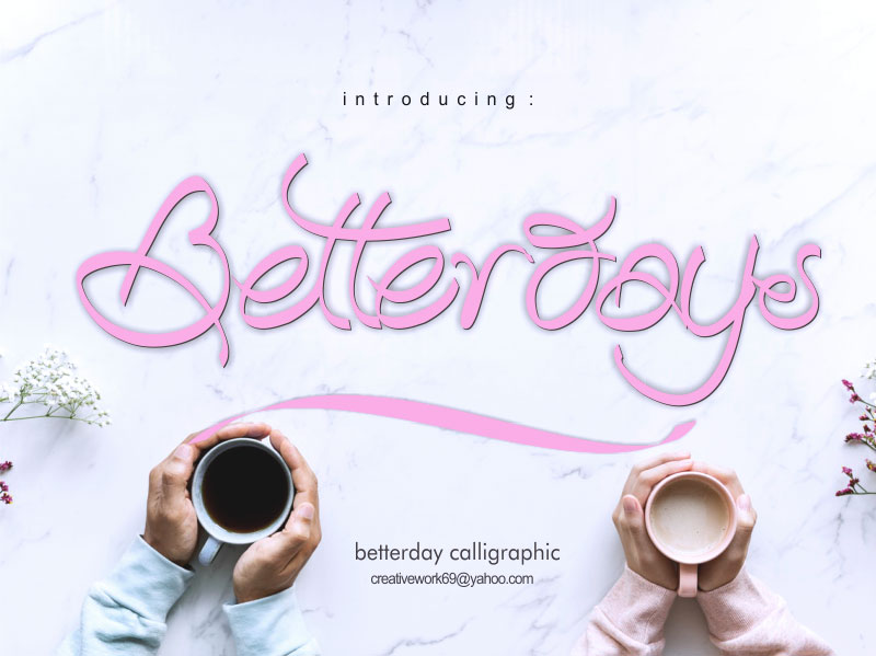 betterday-calligraphic