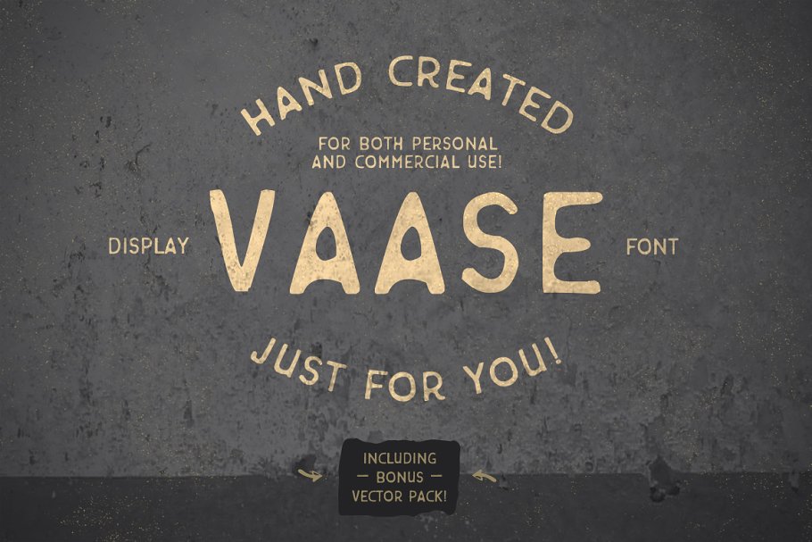 vaase-hand-crafted-font