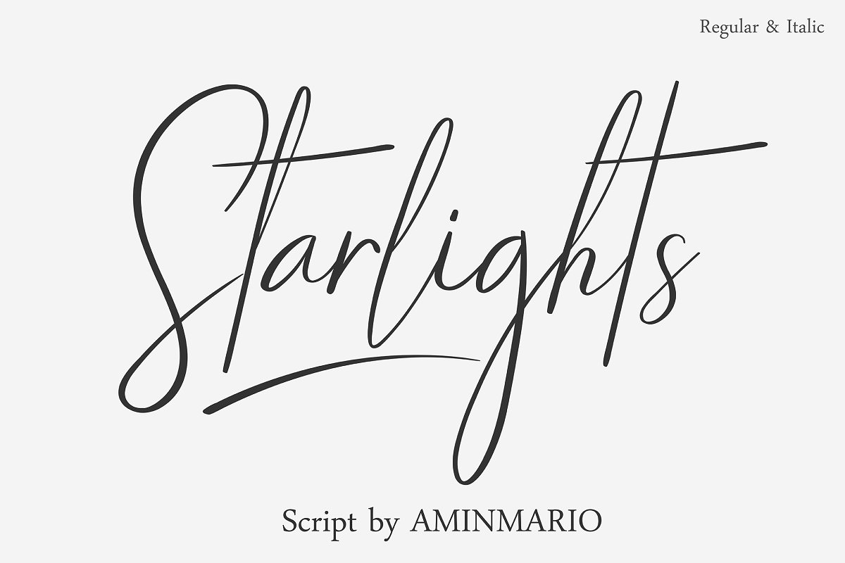 starlights-a-classy-script