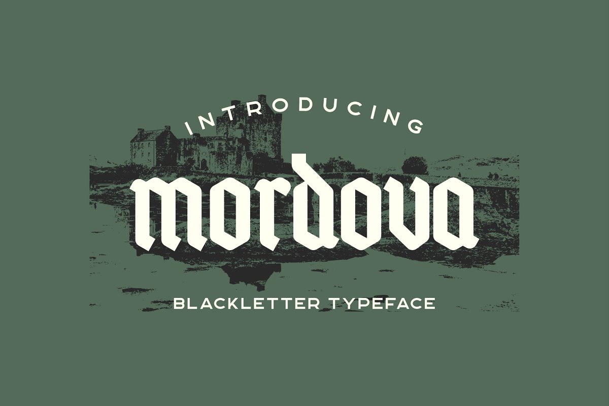 mordova-blackletter-typeface