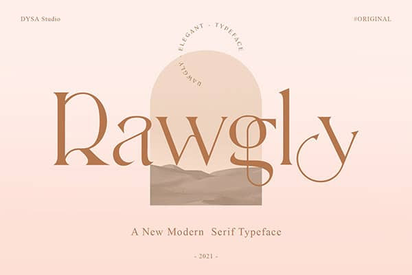 rawgly-a-new-modern-serif-typeface