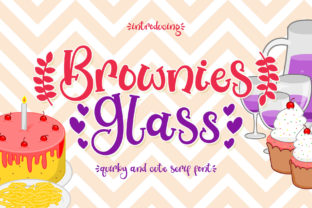 brownies-glass-font