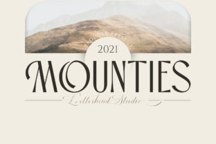 mounties-font