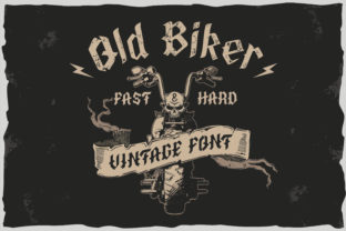 old-biker-font