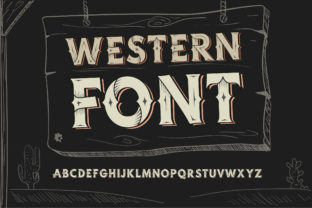 western-font