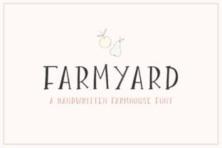 farmyard-font