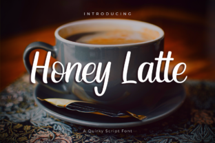 honey-latte-font